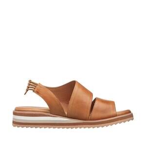 NEW ANTELOPE women's b71 paige low leather slingback sandals in tan